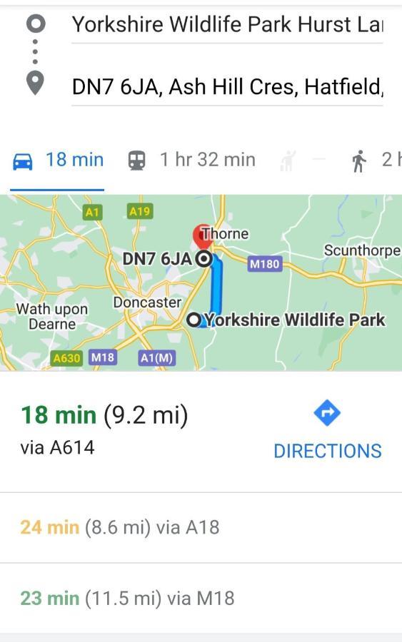 Hilltop Place Suites Near Doncaster Racecourse 외부 사진