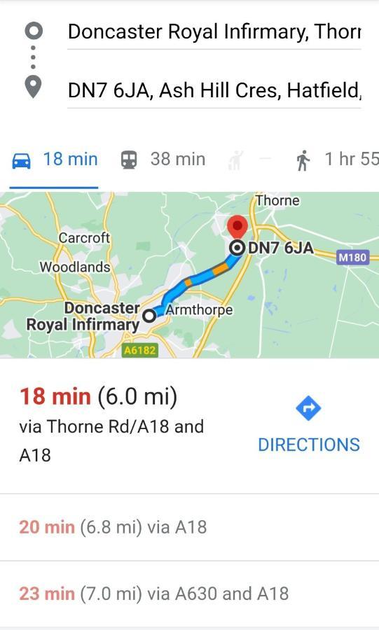 Hilltop Place Suites Near Doncaster Racecourse 외부 사진