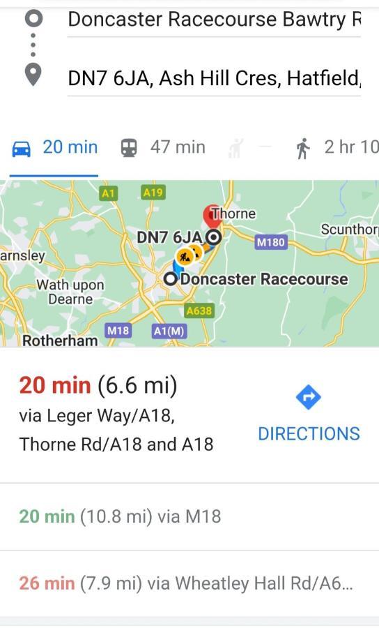 Hilltop Place Suites Near Doncaster Racecourse 외부 사진